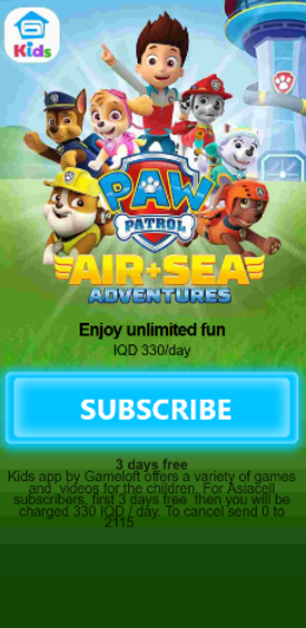 IQ TGames Kids OTA 1ClickFlow Asia Cell (IQ) 1